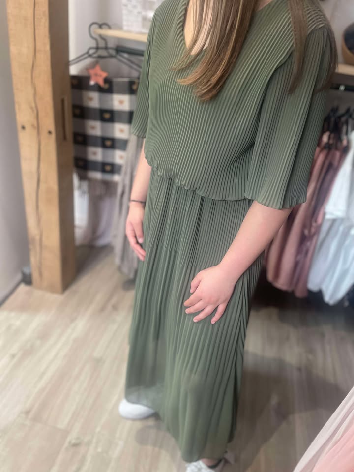Robe plissé