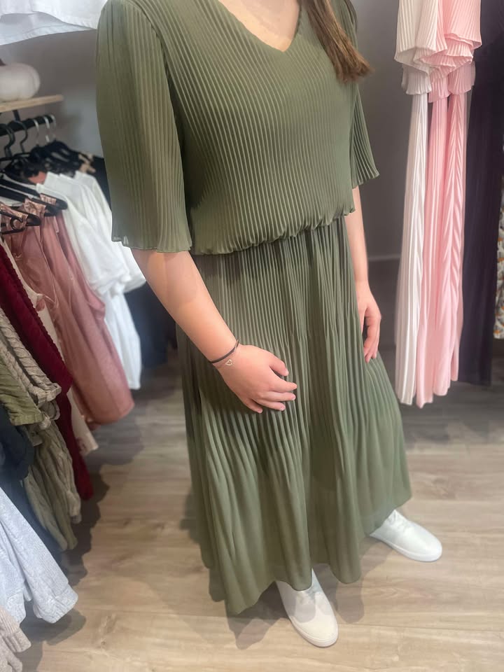 Robe plissé