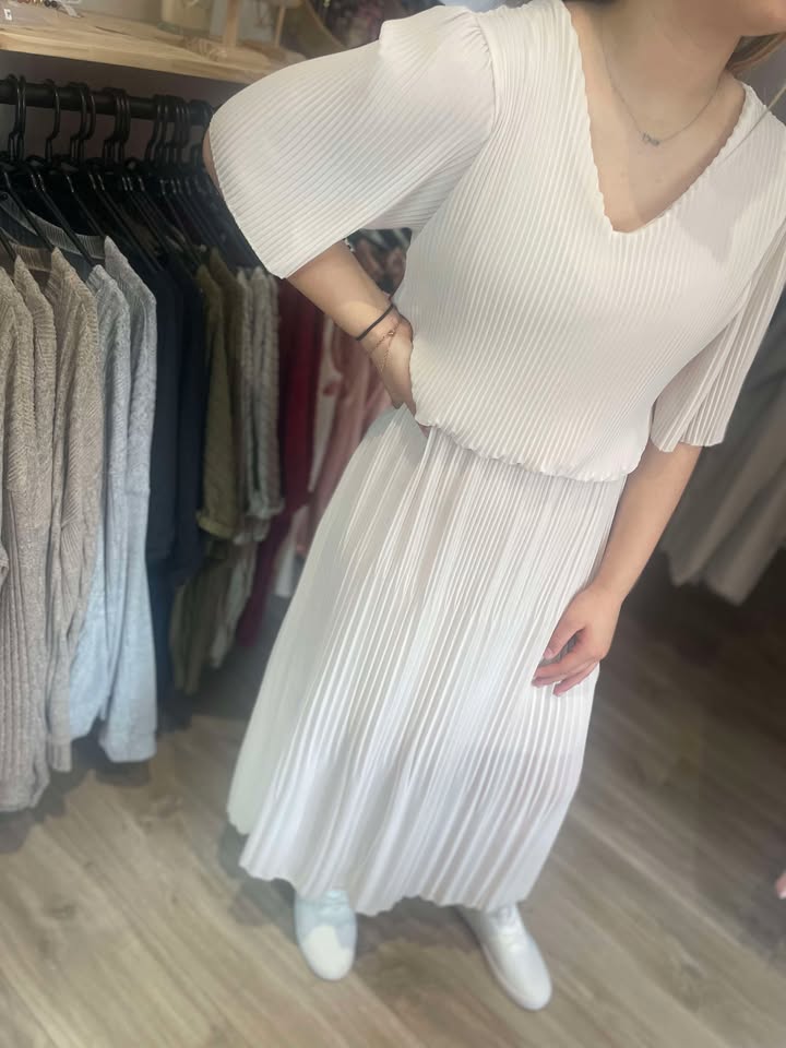 Robe plissé
