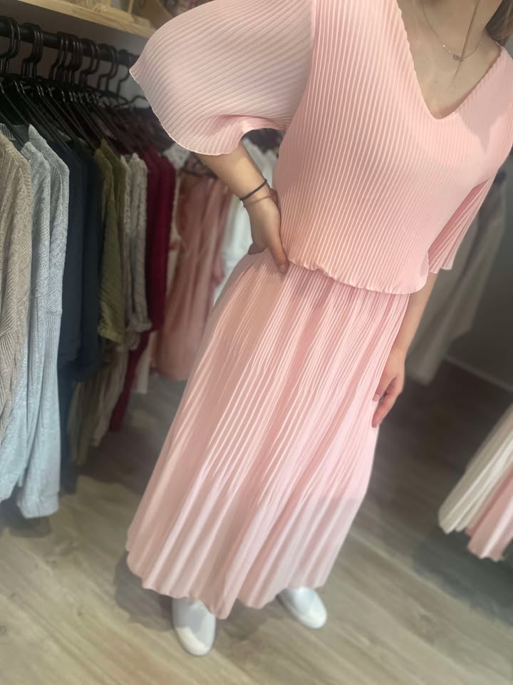 Robe plissé