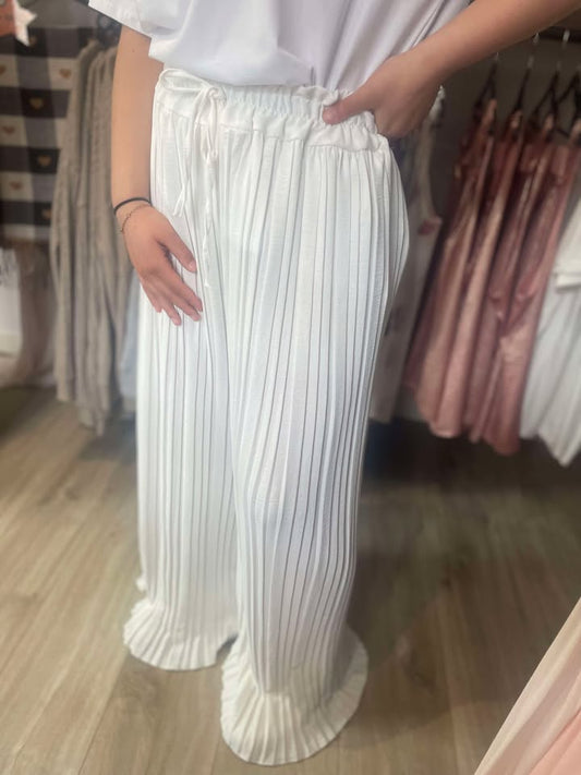 pantalon plissé